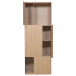 Woood Build Opbergkast 80 Cm Eiken Decor Naturel [FSC]
