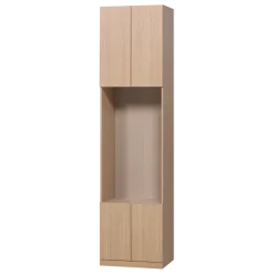 Woood Build Smalle Half Open Kast 54 Cm Eiken Decor Naturel [FSC]
