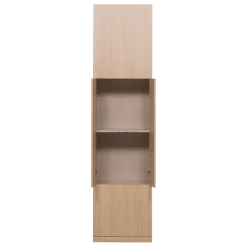 Woood Build Smalle Opbergkast 54 Cm Eiken Decor Naturel [FSC]