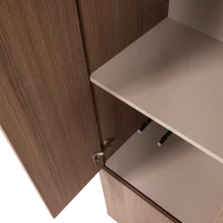 Woood Build Smalle Opbergkast 54 Cm Eiken Decor Bruin [FSC]