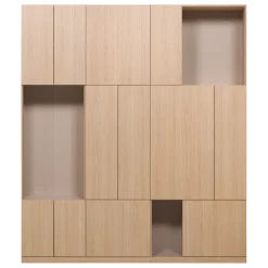Woood Build Wandkast Combinatie 188 Cm Eiken Decor Naturel [FSC]