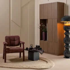 Woood Build Wandkast Combinatie 108 Cm Eiken Decor Bruin [FSC]