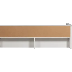 Woood Carter hoekbed links/rechts grenen wit [fsc]