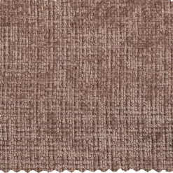 Woood CLOUD chaise longue links geweven chenille taupe / roze