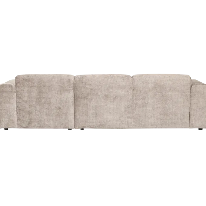 Woood CLOUD chaise longue rechts geweven chenille naturel