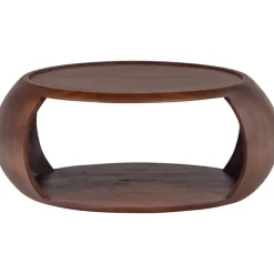 Woood Cole Salontafel Mango Hout Bruin