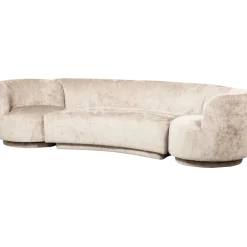 Woood Combi-popular: bankje + fauteuils naturel