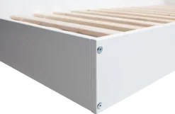 Woood Connect Hoekbed Grenen Wit [fsc]