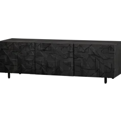 Woood COUNTER TV meubel mango zwart