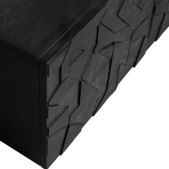 Woood COUNTER TV meubel mango zwart