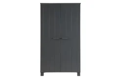 Woood Dennis Kast Grenen Steel Grey Geborsteld [fsc]