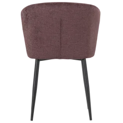 Woood Eetkamerstoel Luse Velvet Paars - Set van 2 [fsc]