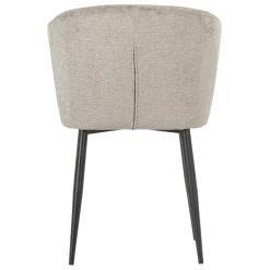 Woood Eetkamerstoel Luse Velvet Beige - Set van 2 [fsc]