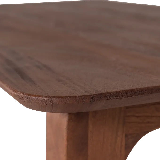 Woood Eettafel Rubo 220 x 95 cm mangohout bruin