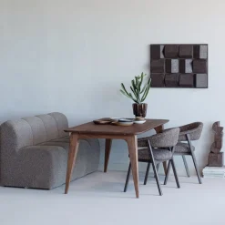Woood Eettafel Rubo 180 x 95 cm mangohout bruin