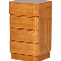 Woood Fejo Ladekast 4 Lades Mdf Bruin [fsc]