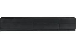 Woood Finca Tv Meubel 100cm Grenen Zwart [fsc]