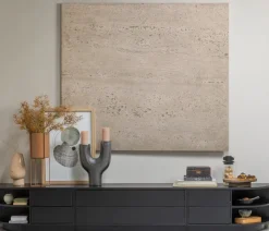 Woood Finca Tv Meubel 100cm Grenen Zwart [fsc]