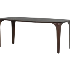 Woood Fiore Eettafel Mango Hout Donkerbruin 190x95 Cm