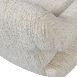 Woood Folke fauteuil chenille naturel melange