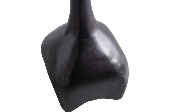 Woood Foss Tafellampvoet Aluminium Antique Zwart/bruin