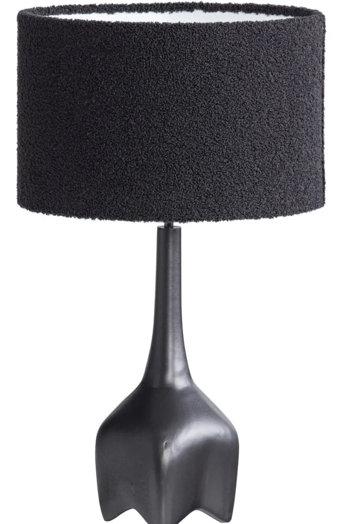 Woood Foss Tafellampvoet Aluminium Antique Zwart/bruin
