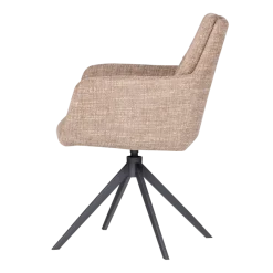 Woood Grant Eetkamerstoel Zand Melange [fsc]