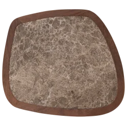Woood Granu Salontafel Marmer/Mangohout Bruin [FSC]