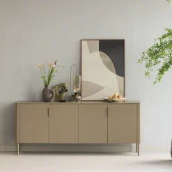 Woood Gunnar Dressoir 200 Cm Grenen Mud [fsc]