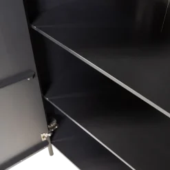 Woood Gunnar Dressoir 200 Cm Grenen Matzwart [fsc]