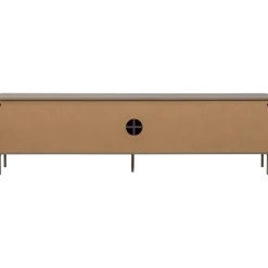 Woood Gunnar tv meubel 200 cm grenen mud [fsc]