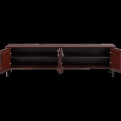 Woood Gunnar tv meubel 200 cm grenen bordeaux [fsc]