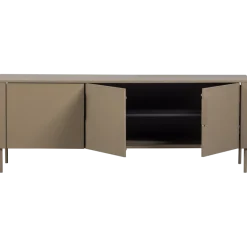 Woood Gunnar tv meubel 154 cm grenen mud [fsc]