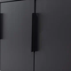 Woood Gunnar tv meubel 154 cm grenen matzwart [fsc]
