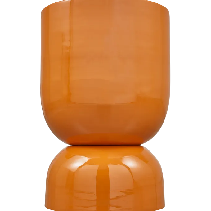 Woood Hekla bijzettafel metaal oranje