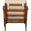 Woood Houston fauteuil bouclé/hout naturel