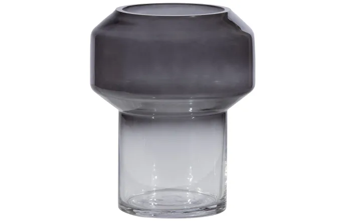 Woood Jaxx Vaas Glas Zwart Ø15cm
