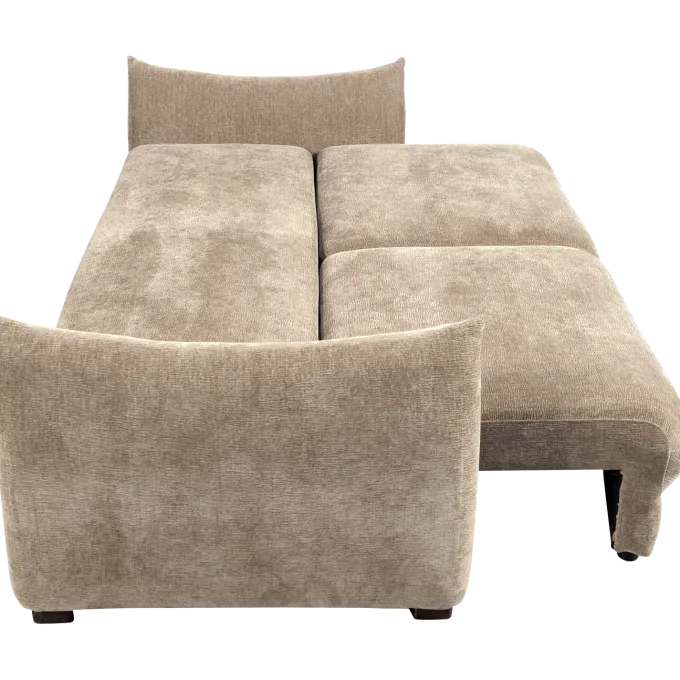 Woood Jonne 3-Zits Slaapbank Chenille Naturel