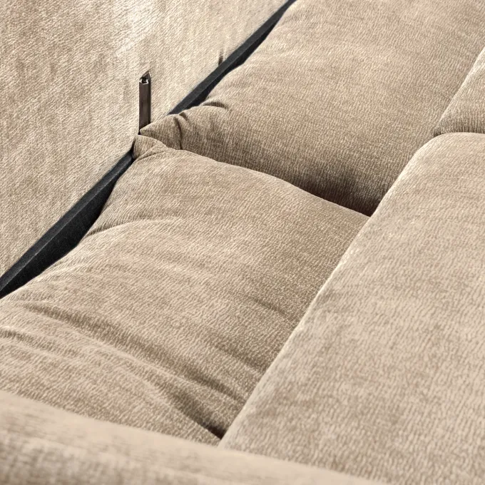 Woood Jonne 3-Zits Slaapbank Chenille Naturel