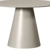 Woood Jorre Eettafel Mdf Antique Beige Ø120cm