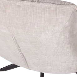 Woood Jouke Draaifauteuil Chenille Structuur Naturel [fsc]