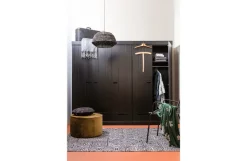 Woood Kace Hanglamp Jute Zwart Ø45cm