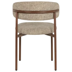 Woood Kelu Eetkamerstoel Wollig Naturel Melange - Set Van 2 [FSC]