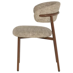 Woood Kelu Eetkamerstoel Wollig Naturel Melange - Set Van 2 [FSC]