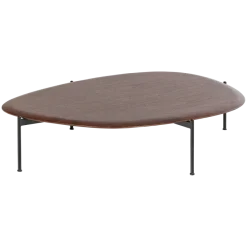 Woood Kota Salontafel 26x121x79 Cm Mdf/Fineer Bruin