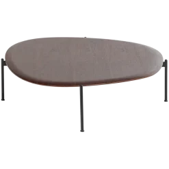 Woood Kota Salontafel 26x121x79 Cm Mdf/Fineer Bruin