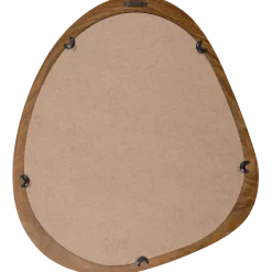 Woood Leif spiegel hout naturel 48x44cm