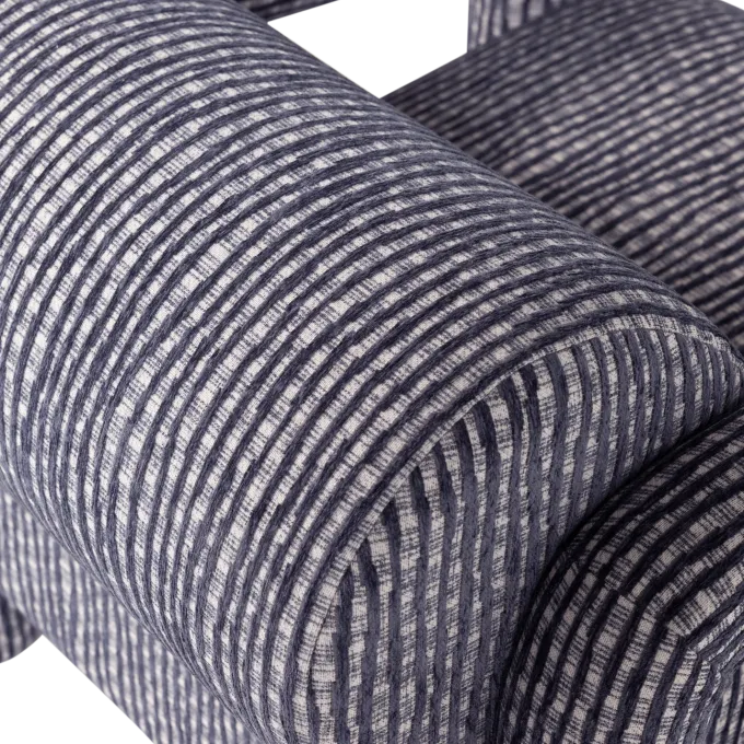 Woood Lenny Fauteuil Met Dessin Grijsblauw