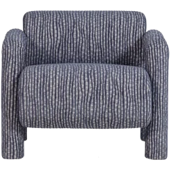 Woood Lenny Fauteuil Met Dessin Grijsblauw