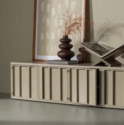 Woood Level tv-meubel metaal zand 44x160cm